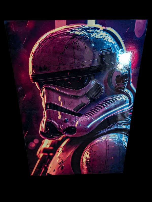 Lot de 3 Plaques Métal Sublimées – Thème Stormtrooper – Image 5