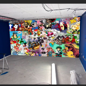 papier peint anime tours